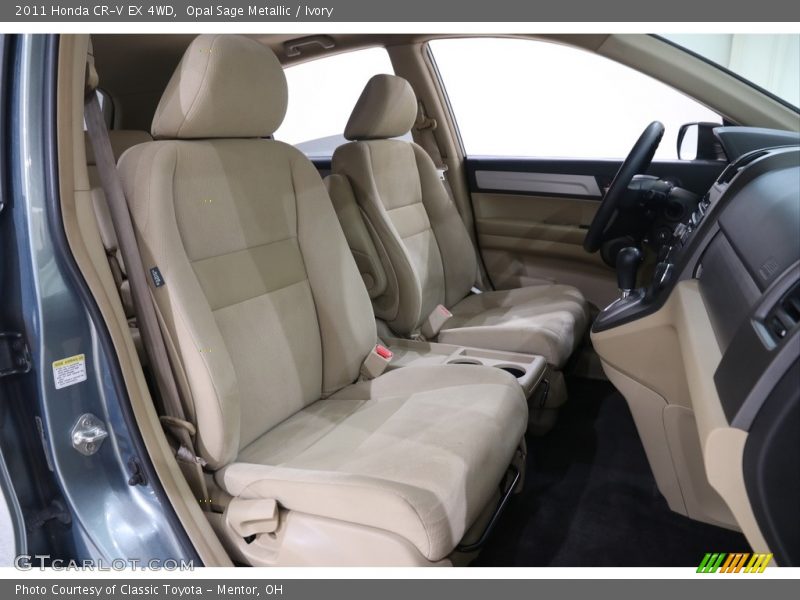 Opal Sage Metallic / Ivory 2011 Honda CR-V EX 4WD