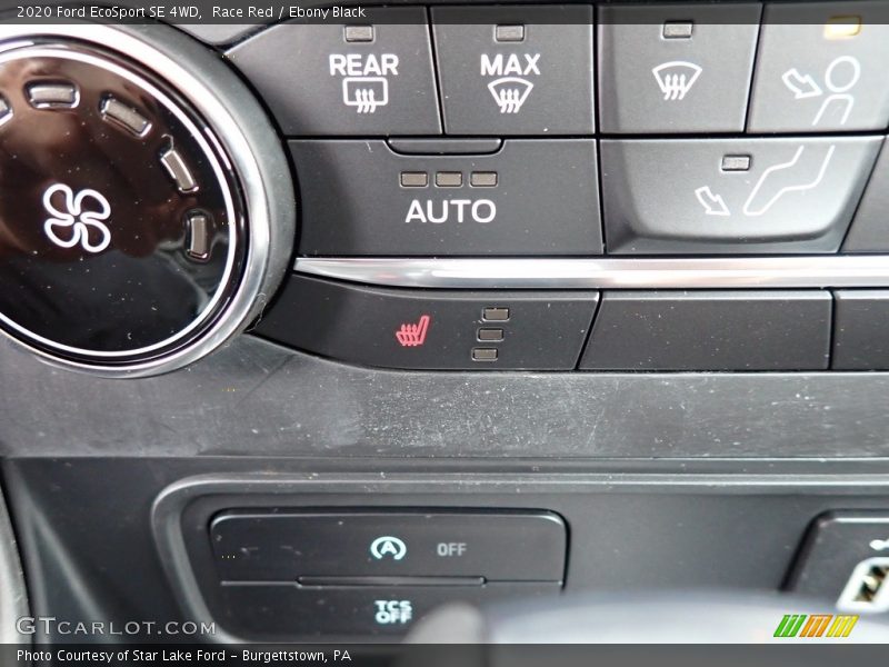 Race Red / Ebony Black 2020 Ford EcoSport SE 4WD