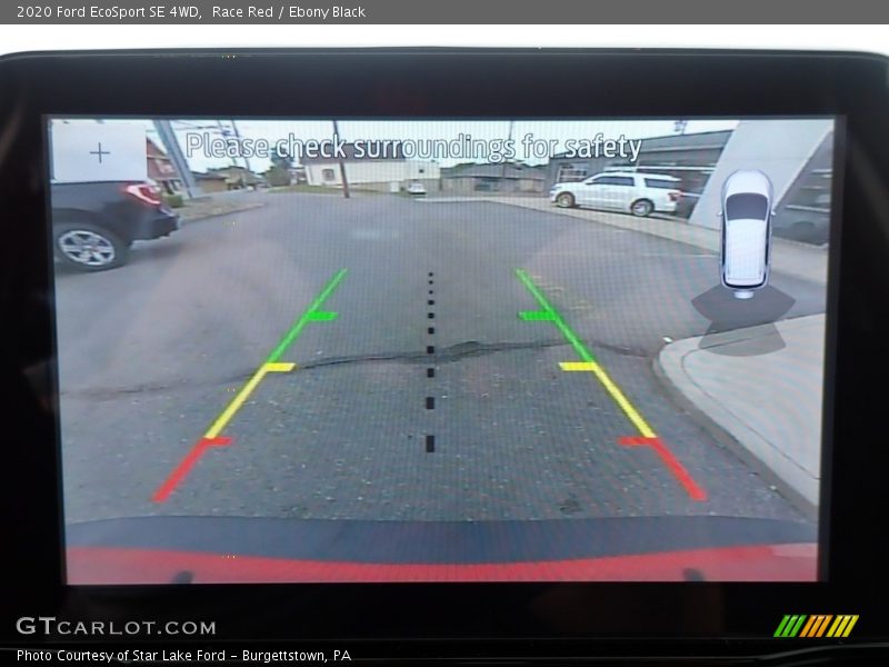 Race Red / Ebony Black 2020 Ford EcoSport SE 4WD
