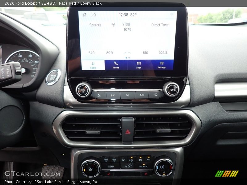 Race Red / Ebony Black 2020 Ford EcoSport SE 4WD