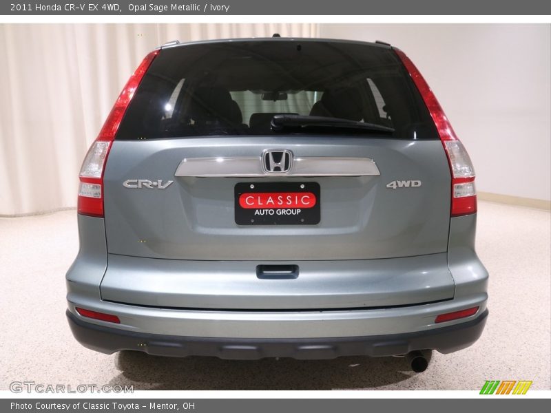 Opal Sage Metallic / Ivory 2011 Honda CR-V EX 4WD