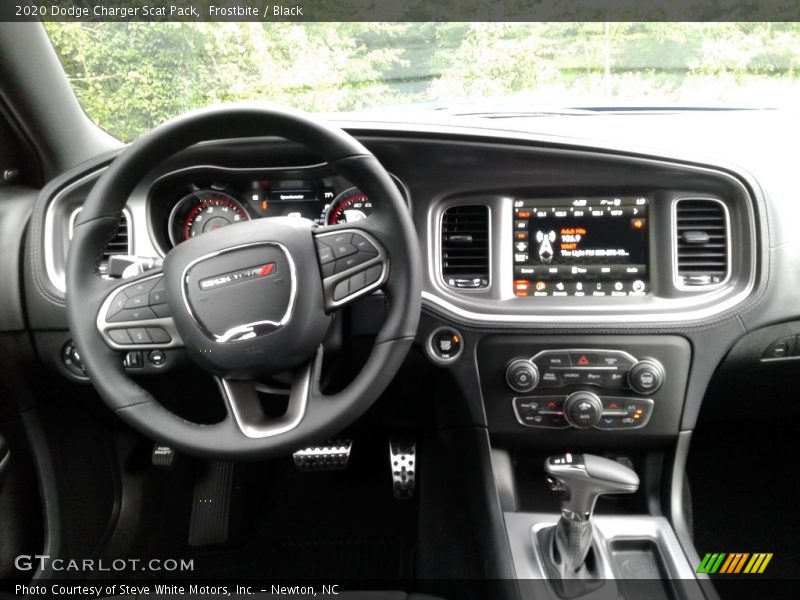 Frostbite / Black 2020 Dodge Charger Scat Pack