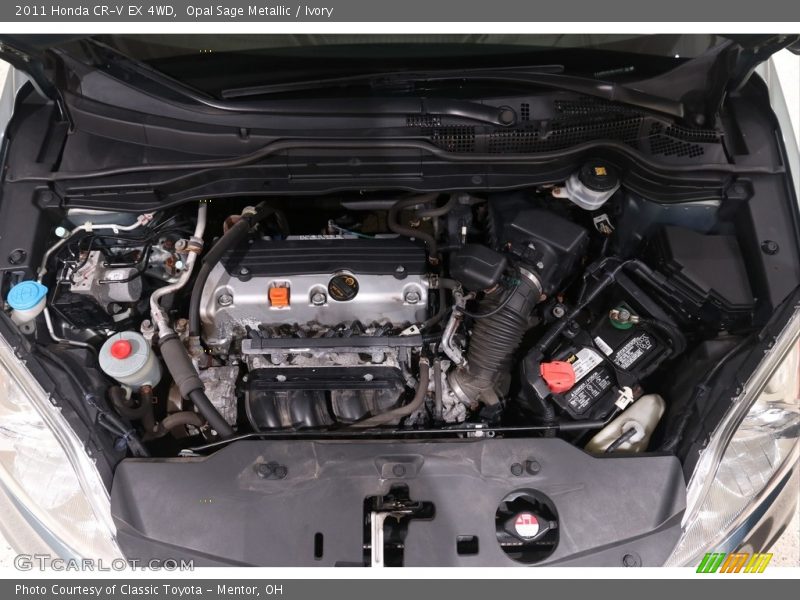 Opal Sage Metallic / Ivory 2011 Honda CR-V EX 4WD