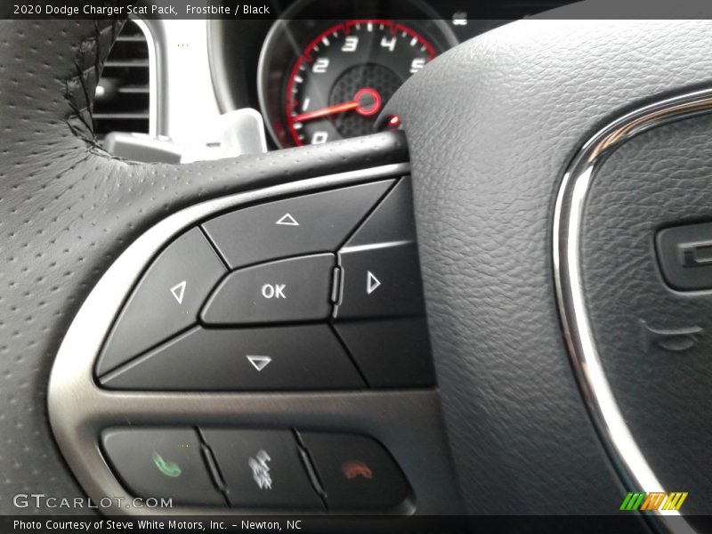 Frostbite / Black 2020 Dodge Charger Scat Pack