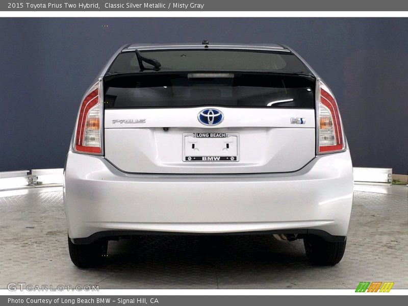 Classic Silver Metallic / Misty Gray 2015 Toyota Prius Two Hybrid