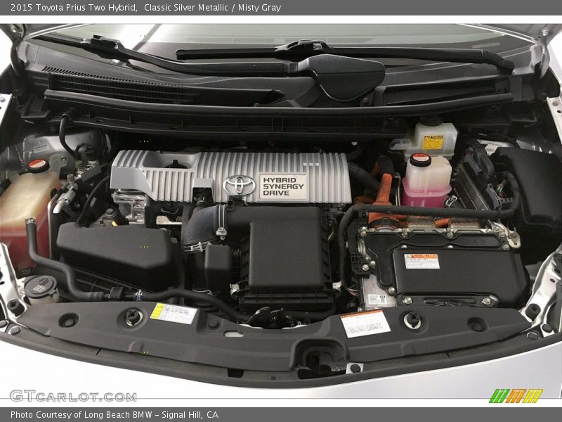 Classic Silver Metallic / Misty Gray 2015 Toyota Prius Two Hybrid