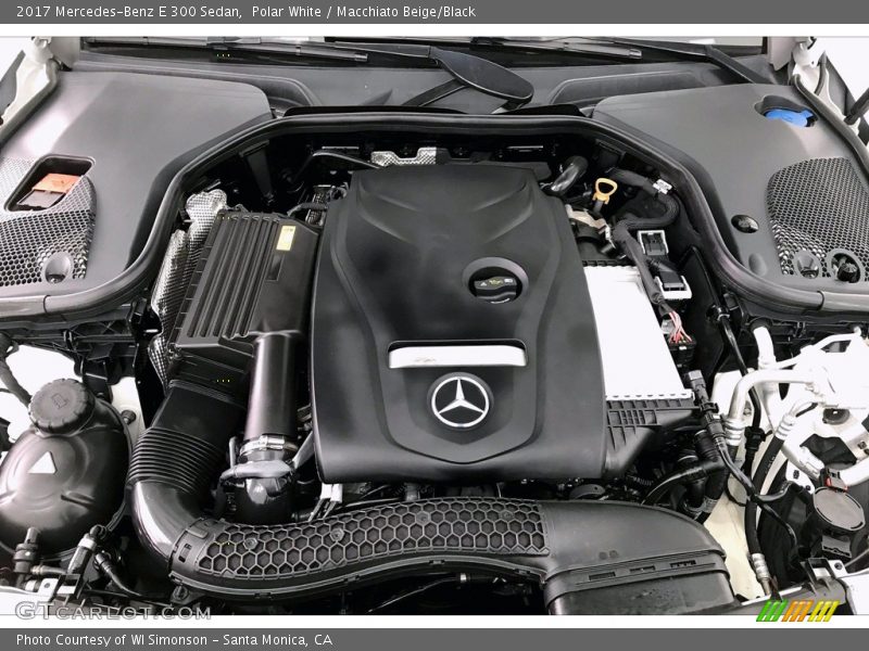 Polar White / Macchiato Beige/Black 2017 Mercedes-Benz E 300 Sedan