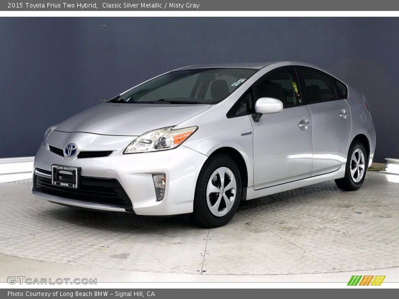 Classic Silver Metallic / Misty Gray 2015 Toyota Prius Two Hybrid