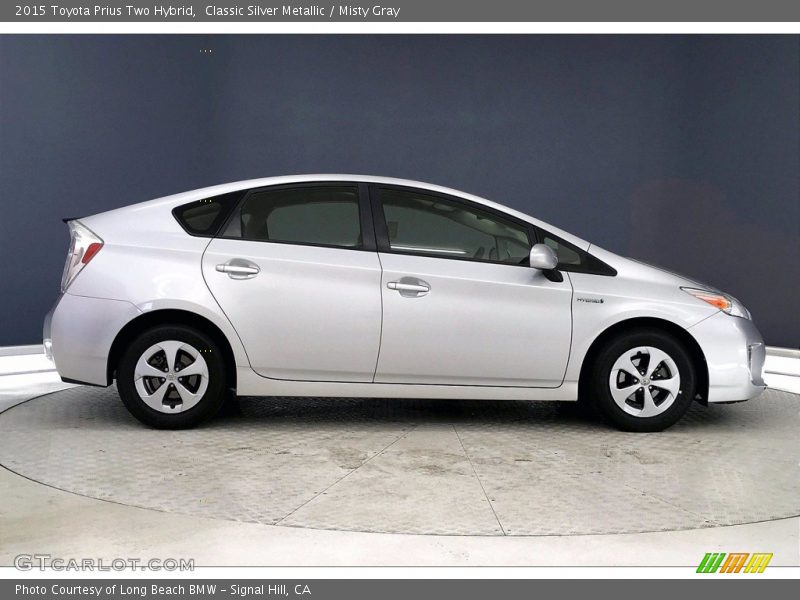 Classic Silver Metallic / Misty Gray 2015 Toyota Prius Two Hybrid