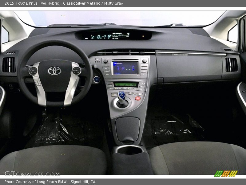Classic Silver Metallic / Misty Gray 2015 Toyota Prius Two Hybrid