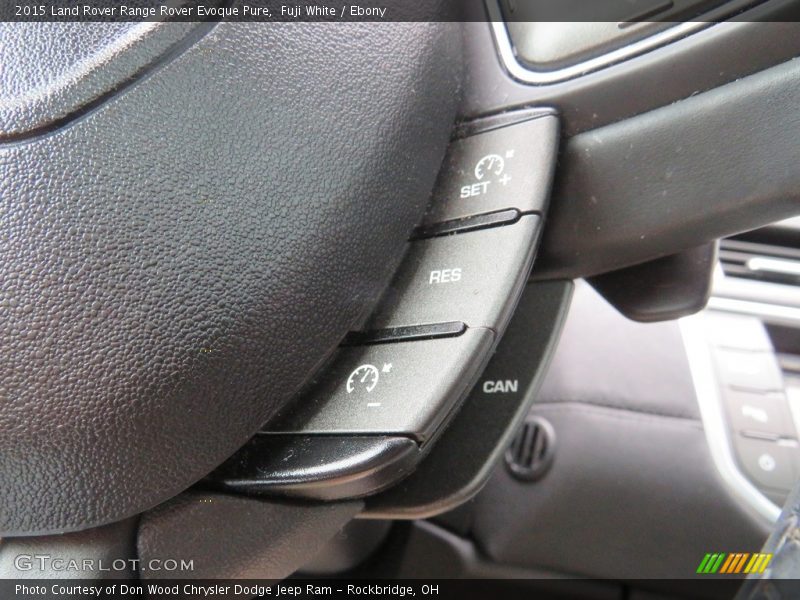 Fuji White / Ebony 2015 Land Rover Range Rover Evoque Pure