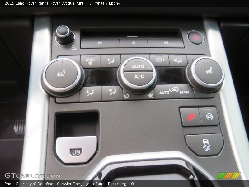 Fuji White / Ebony 2015 Land Rover Range Rover Evoque Pure