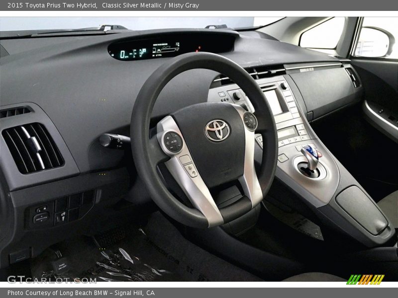 Classic Silver Metallic / Misty Gray 2015 Toyota Prius Two Hybrid