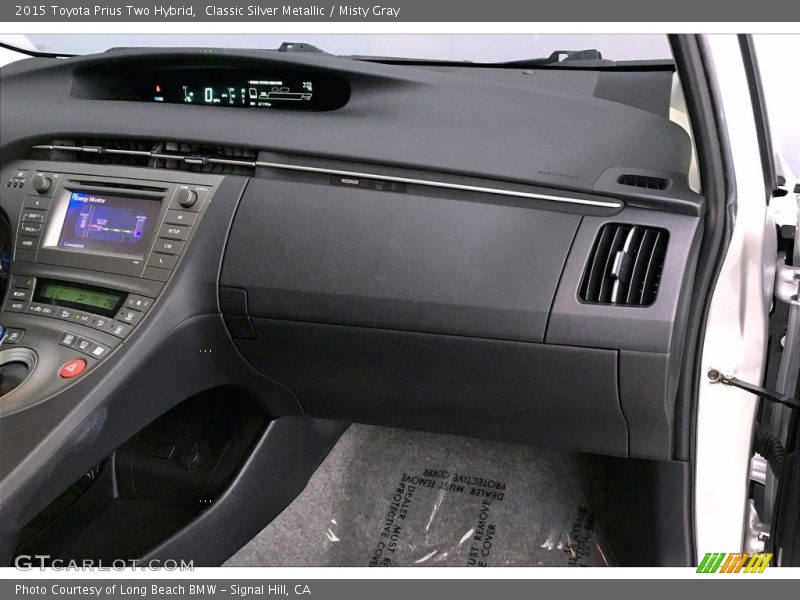 Classic Silver Metallic / Misty Gray 2015 Toyota Prius Two Hybrid