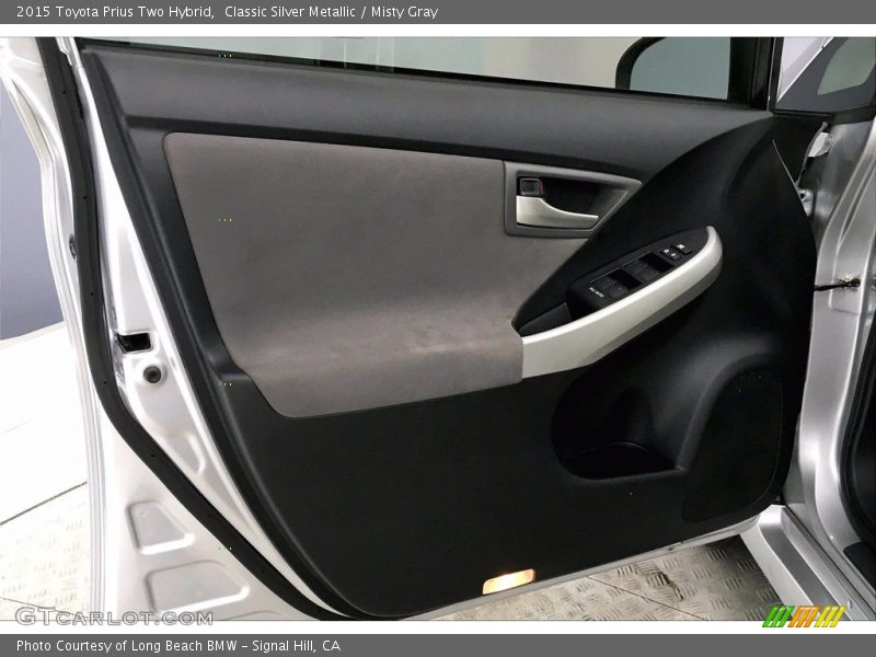 Classic Silver Metallic / Misty Gray 2015 Toyota Prius Two Hybrid