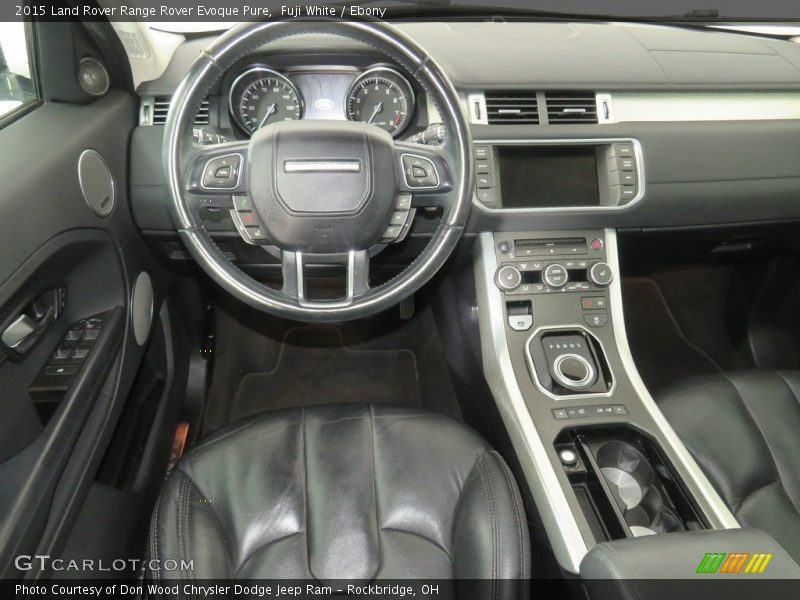 Fuji White / Ebony 2015 Land Rover Range Rover Evoque Pure