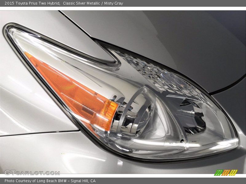 Classic Silver Metallic / Misty Gray 2015 Toyota Prius Two Hybrid
