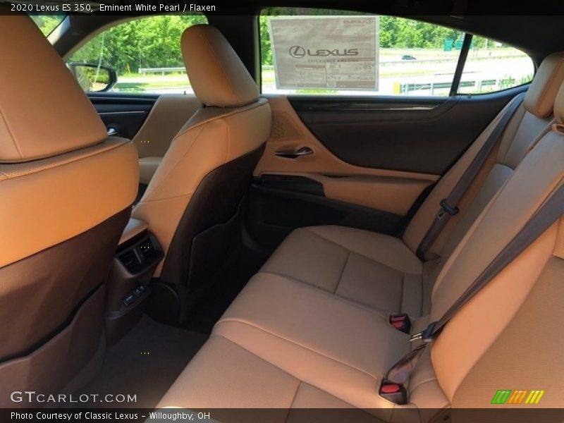 Eminent White Pearl / Flaxen 2020 Lexus ES 350