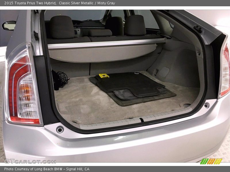 Classic Silver Metallic / Misty Gray 2015 Toyota Prius Two Hybrid