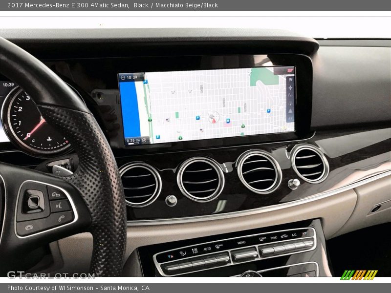 Black / Macchiato Beige/Black 2017 Mercedes-Benz E 300 4Matic Sedan