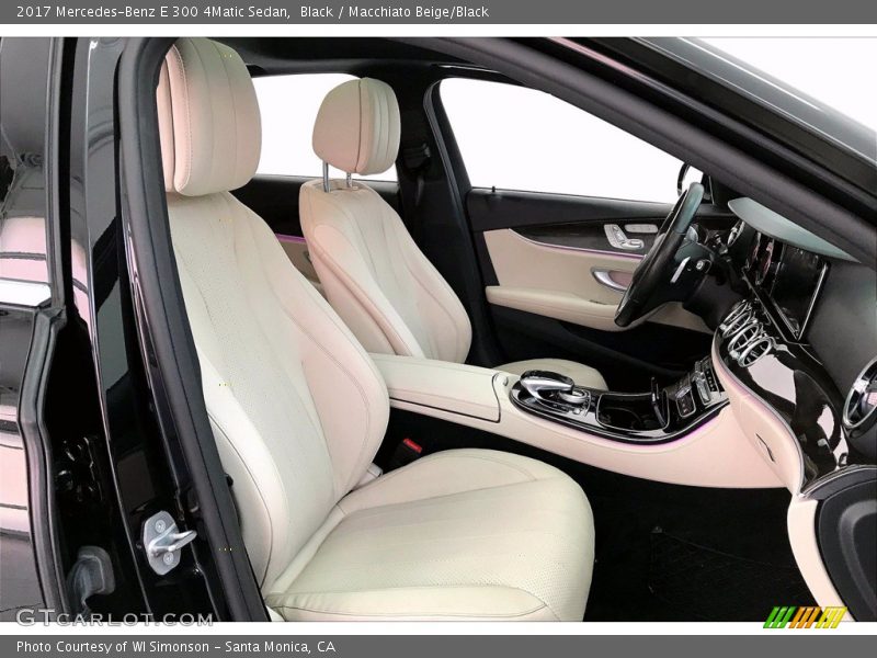 Black / Macchiato Beige/Black 2017 Mercedes-Benz E 300 4Matic Sedan