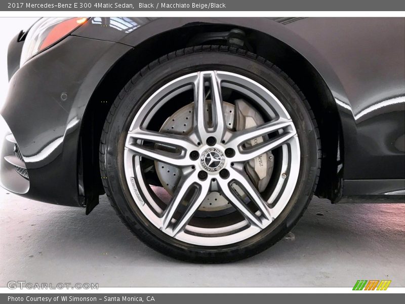 Black / Macchiato Beige/Black 2017 Mercedes-Benz E 300 4Matic Sedan