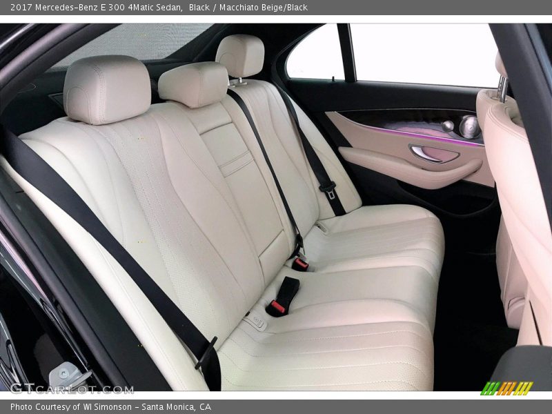 Black / Macchiato Beige/Black 2017 Mercedes-Benz E 300 4Matic Sedan