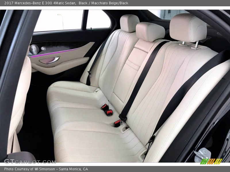 Black / Macchiato Beige/Black 2017 Mercedes-Benz E 300 4Matic Sedan