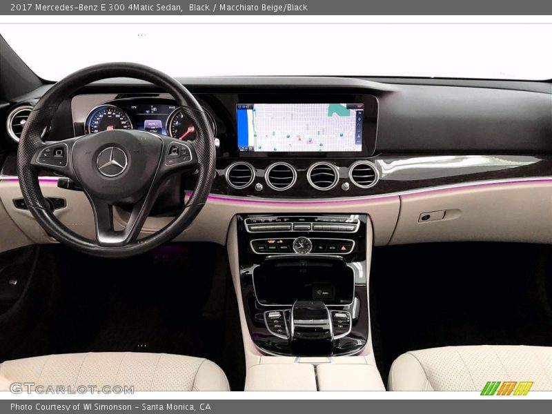 Black / Macchiato Beige/Black 2017 Mercedes-Benz E 300 4Matic Sedan