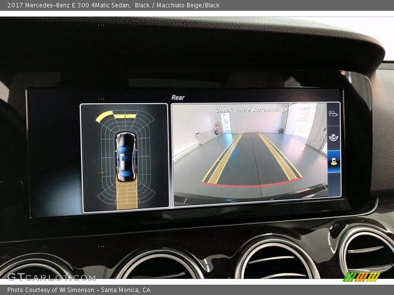 Black / Macchiato Beige/Black 2017 Mercedes-Benz E 300 4Matic Sedan