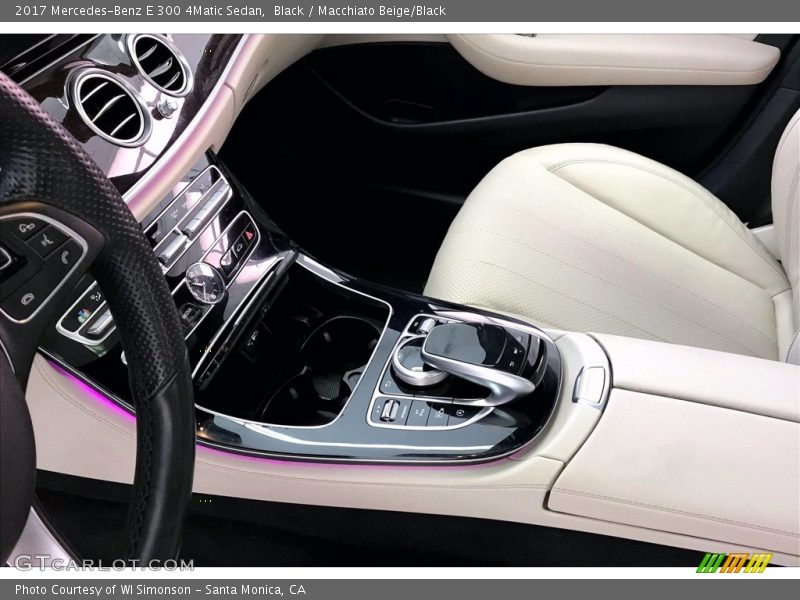Black / Macchiato Beige/Black 2017 Mercedes-Benz E 300 4Matic Sedan