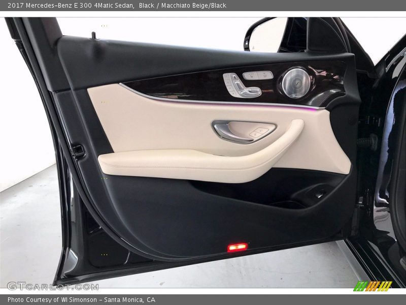 Black / Macchiato Beige/Black 2017 Mercedes-Benz E 300 4Matic Sedan