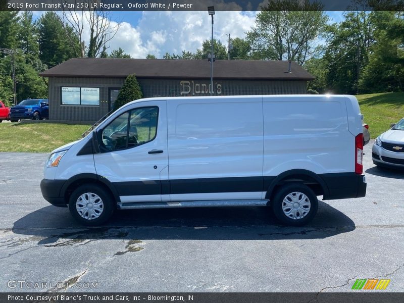 Oxford White / Pewter 2019 Ford Transit Van 250 LR Regular