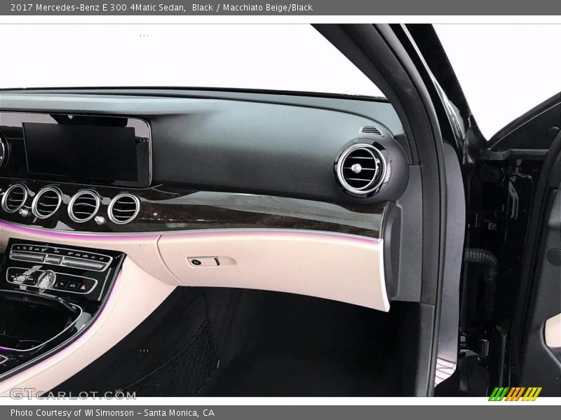 Black / Macchiato Beige/Black 2017 Mercedes-Benz E 300 4Matic Sedan