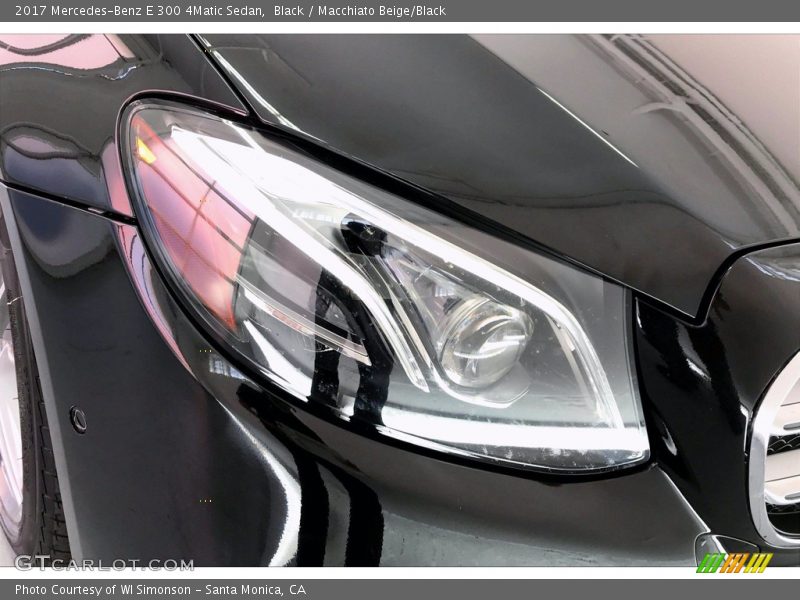 Black / Macchiato Beige/Black 2017 Mercedes-Benz E 300 4Matic Sedan