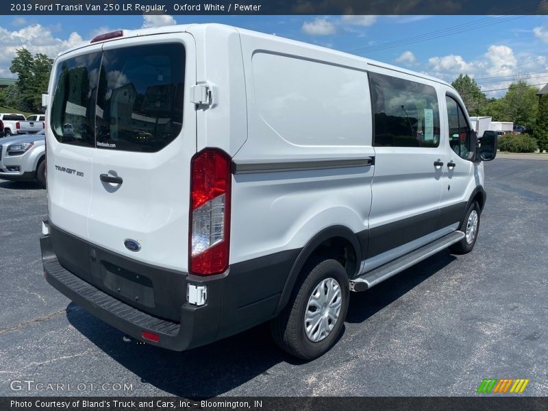 Oxford White / Pewter 2019 Ford Transit Van 250 LR Regular