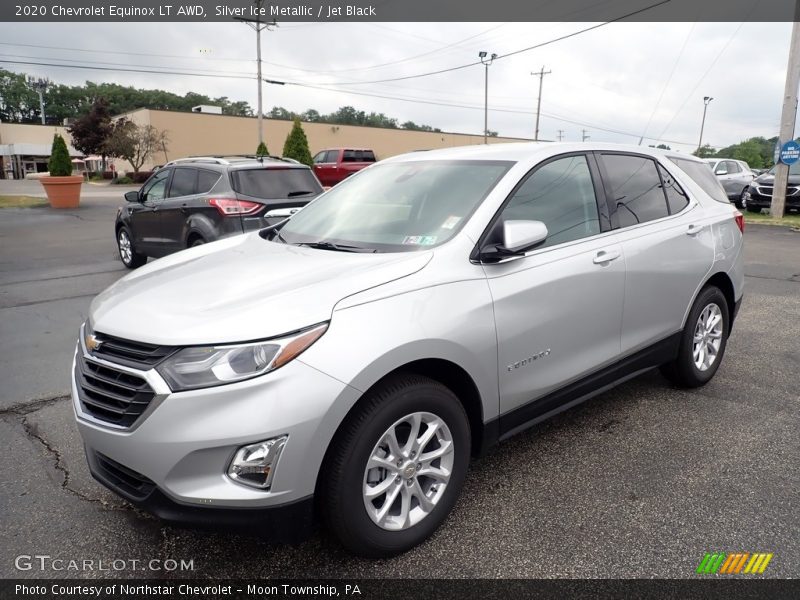 Silver Ice Metallic / Jet Black 2020 Chevrolet Equinox LT AWD