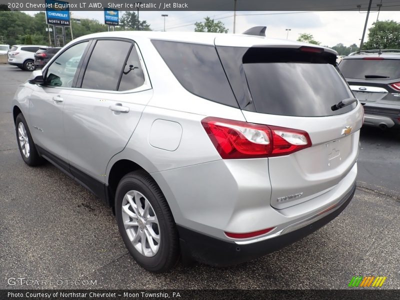 Silver Ice Metallic / Jet Black 2020 Chevrolet Equinox LT AWD