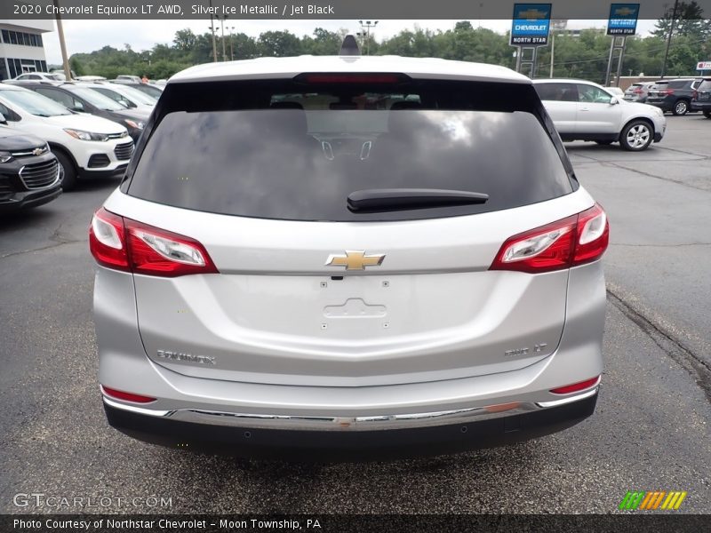 Silver Ice Metallic / Jet Black 2020 Chevrolet Equinox LT AWD