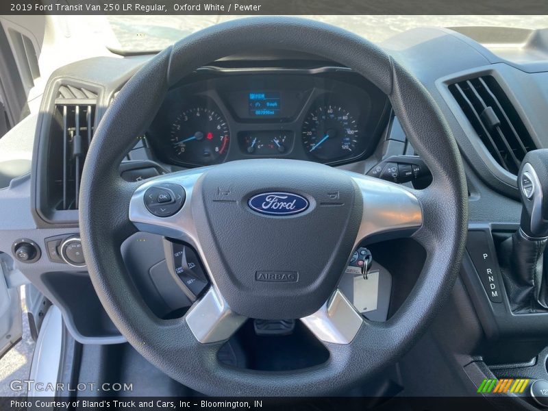 Oxford White / Pewter 2019 Ford Transit Van 250 LR Regular