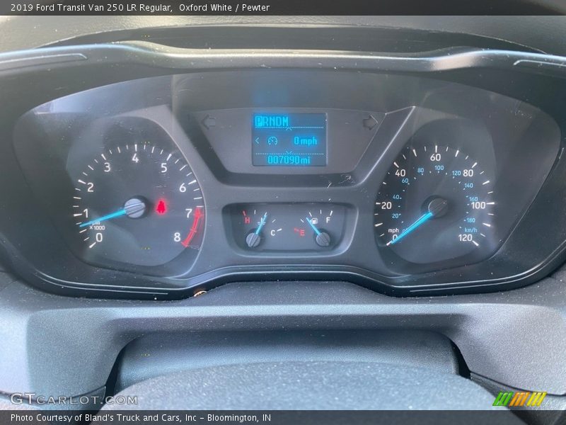 Oxford White / Pewter 2019 Ford Transit Van 250 LR Regular
