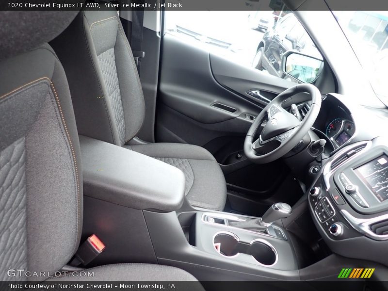 Silver Ice Metallic / Jet Black 2020 Chevrolet Equinox LT AWD