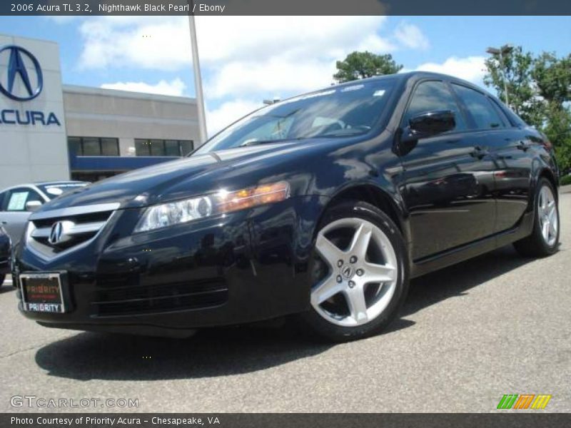 Nighthawk Black Pearl / Ebony 2006 Acura TL 3.2