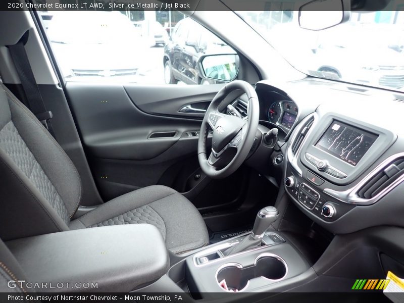 Silver Ice Metallic / Jet Black 2020 Chevrolet Equinox LT AWD