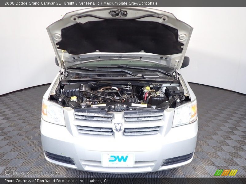 Bright Silver Metallic / Medium Slate Gray/Light Shale 2008 Dodge Grand Caravan SE