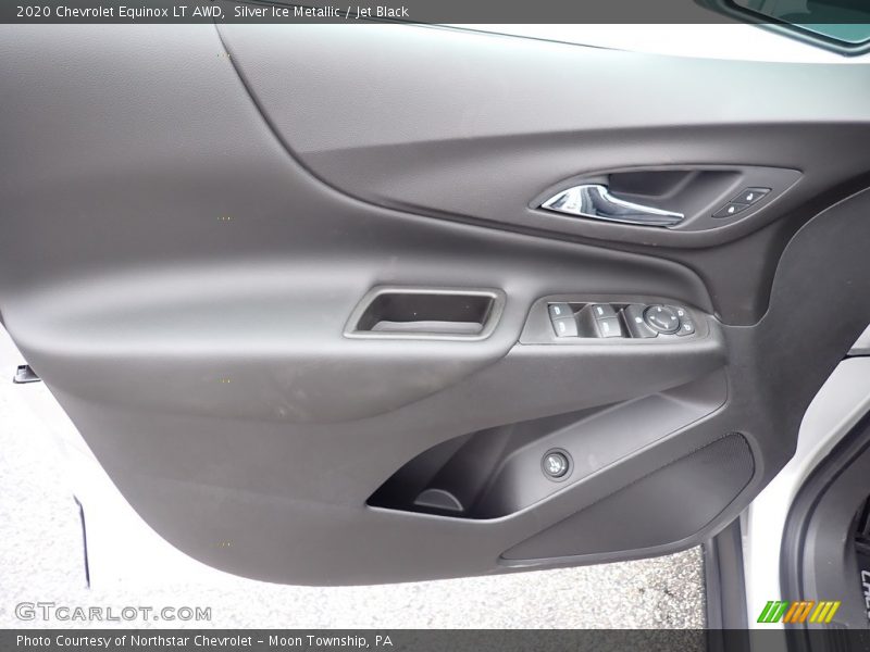 Silver Ice Metallic / Jet Black 2020 Chevrolet Equinox LT AWD