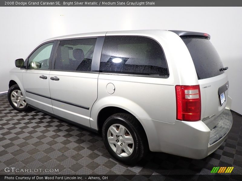 Bright Silver Metallic / Medium Slate Gray/Light Shale 2008 Dodge Grand Caravan SE