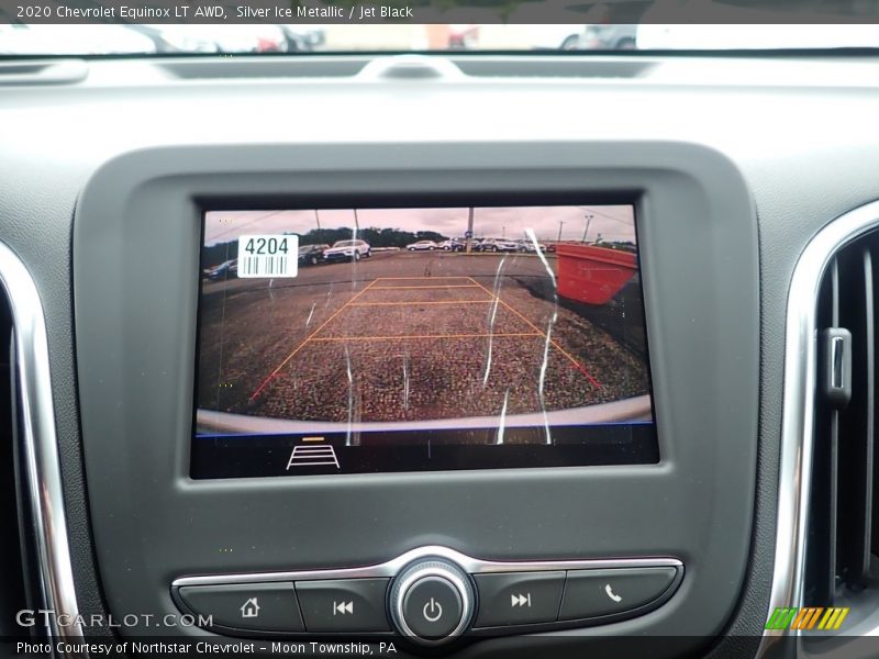 Silver Ice Metallic / Jet Black 2020 Chevrolet Equinox LT AWD