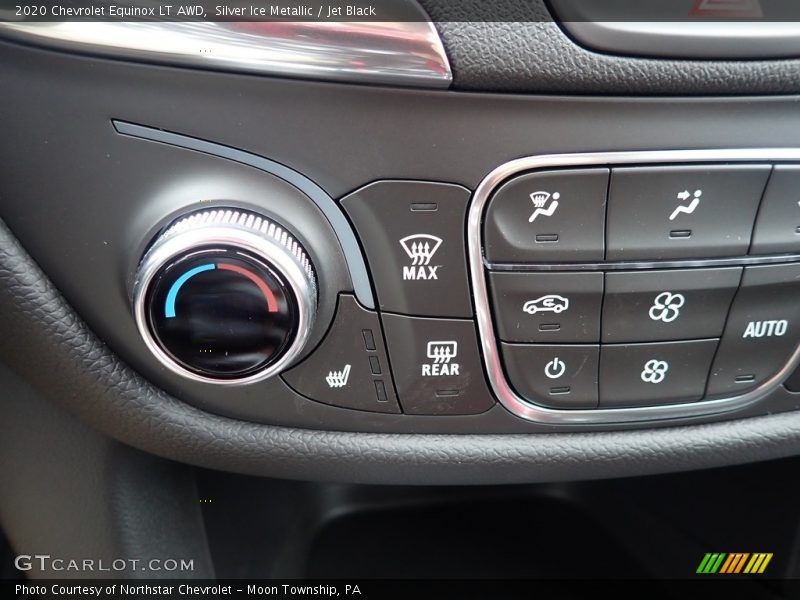 Silver Ice Metallic / Jet Black 2020 Chevrolet Equinox LT AWD