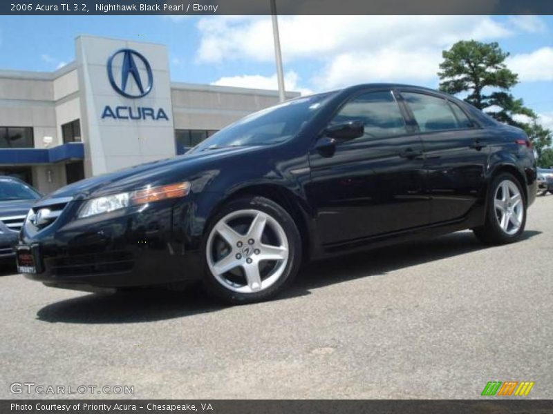 Nighthawk Black Pearl / Ebony 2006 Acura TL 3.2